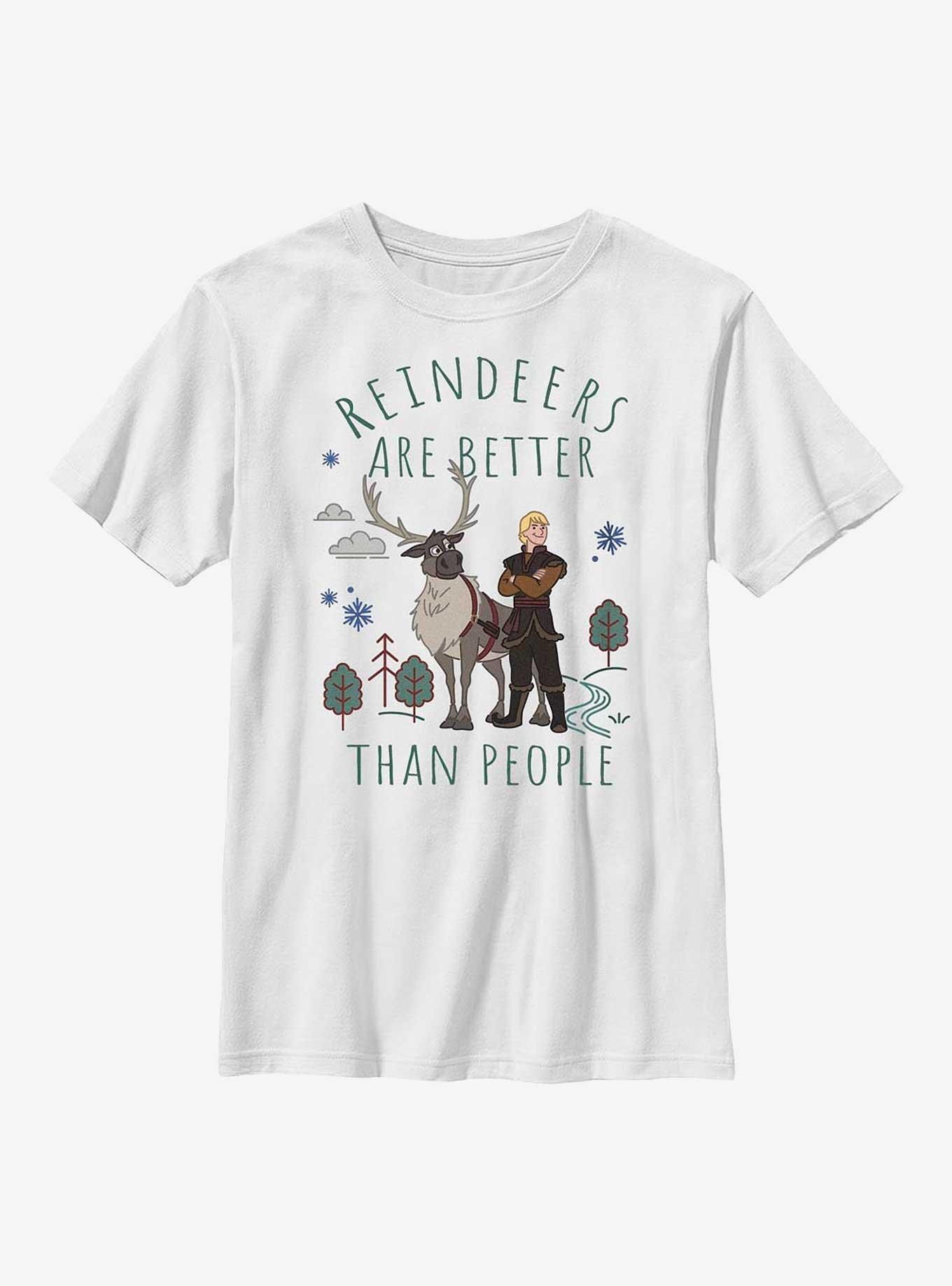 Disney Frozen 2 Reindeers Are Better Youth T-Shirt, , hi-res