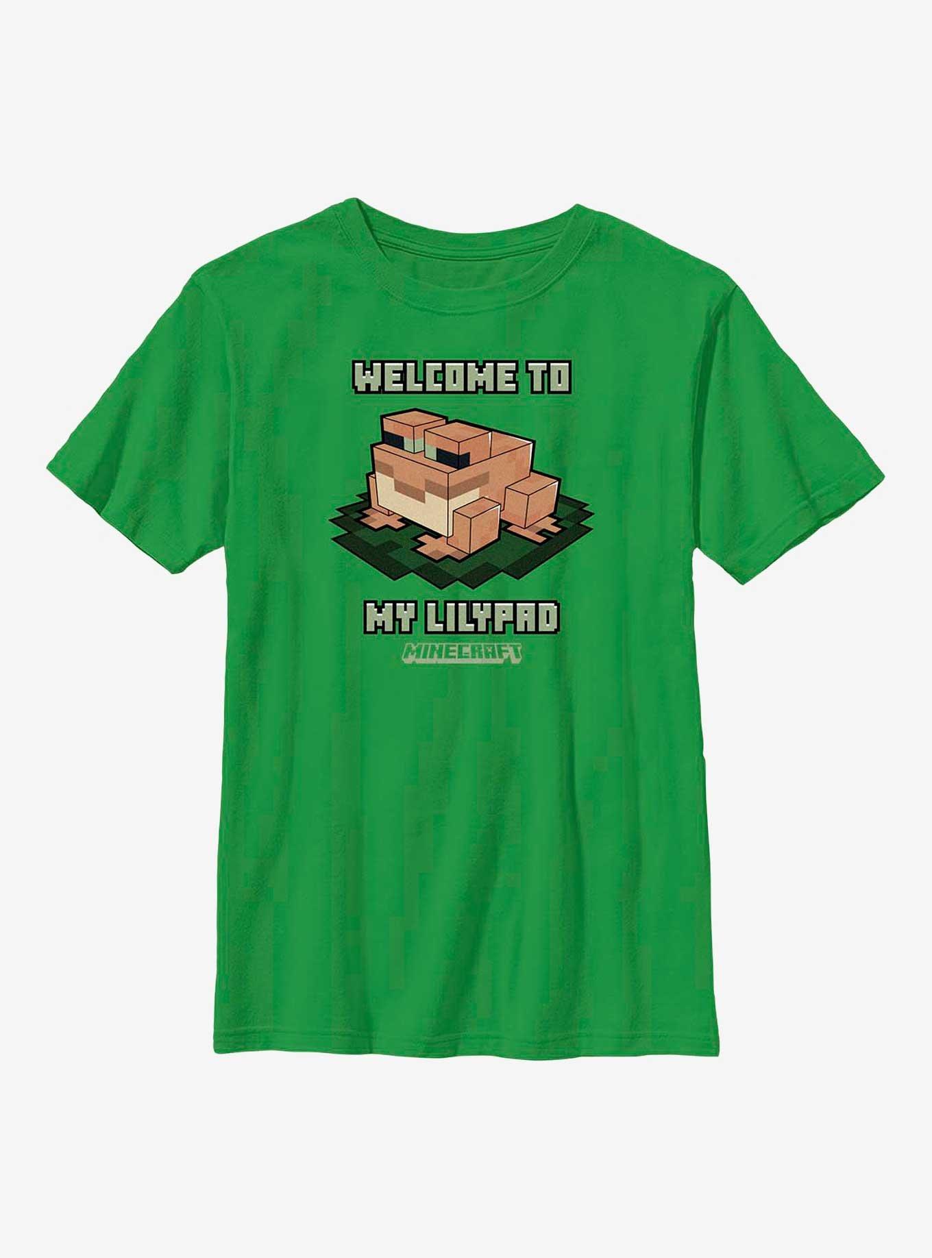 Minecraft My Lilypad Youth T-Shirt - GREEN | BoxLunch