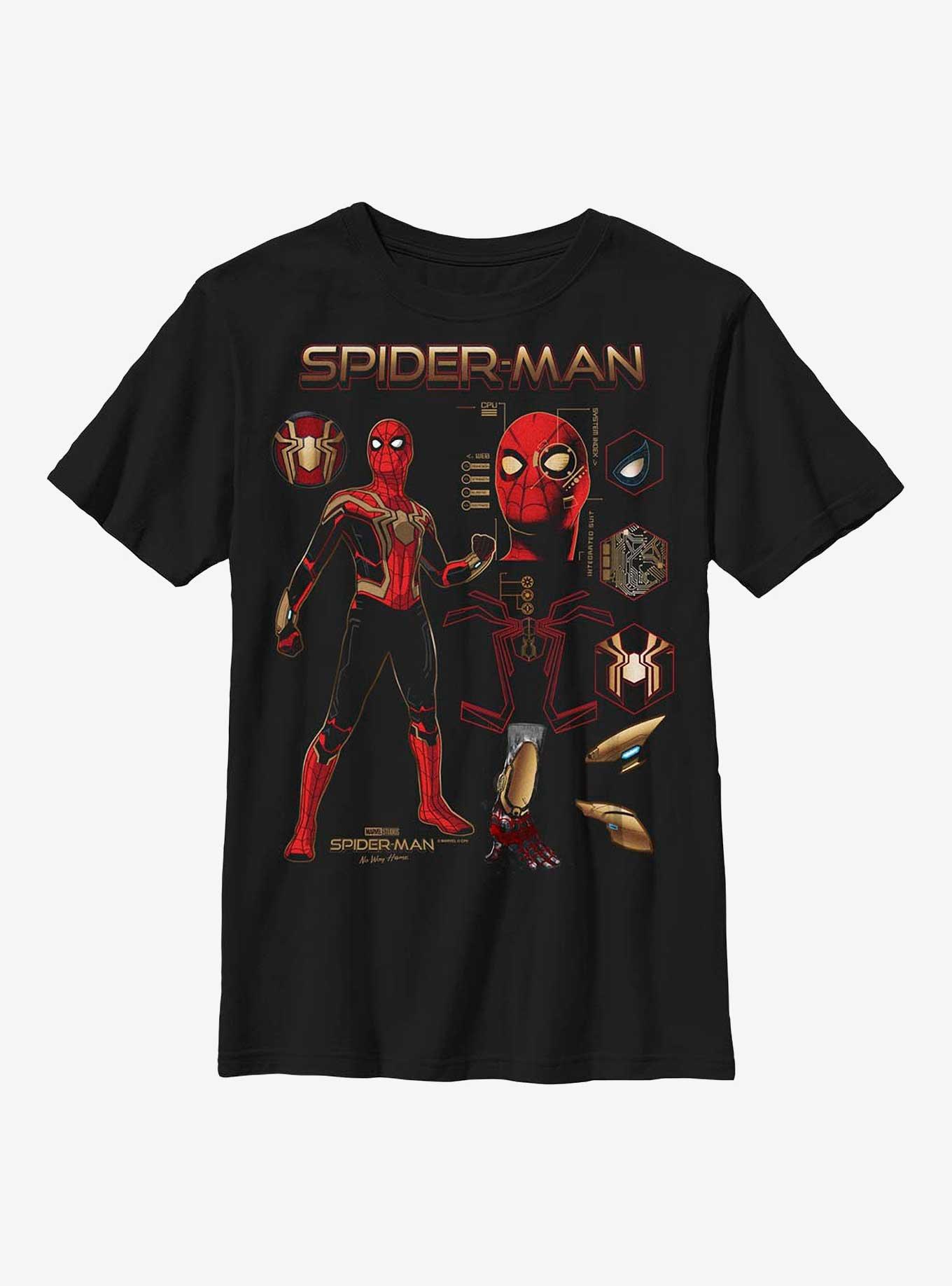 Marvel Spider-Man Spidey Stuff Cowlneck Long-Sleeve Top, , hi-res