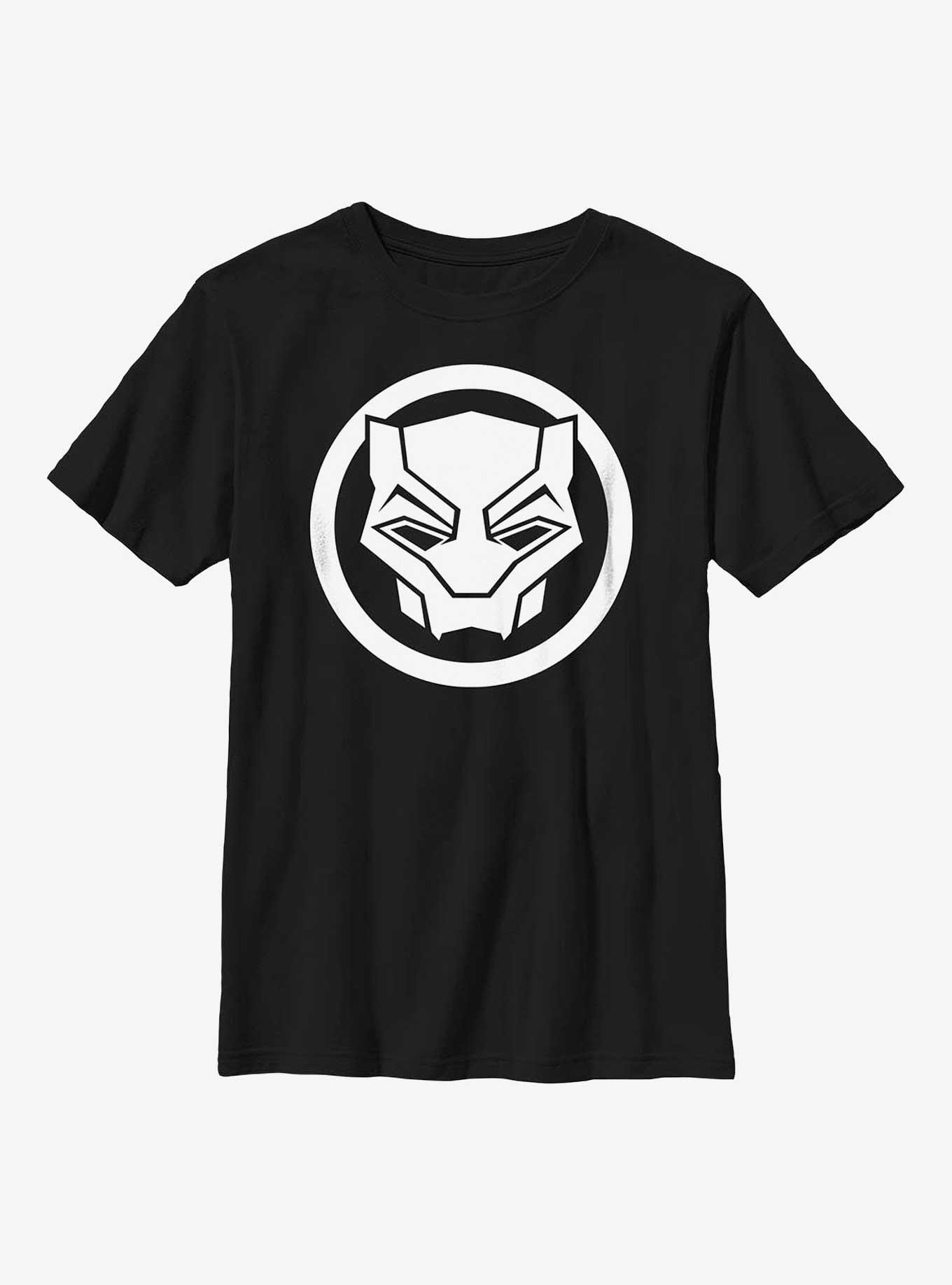 Marvel Black Panther: Wakanda Forever Warrior Sigil Youth T-Shirt, BLACK, hi-res