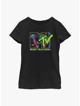MTV Space Retro Logo Youth Girls T-Shirt, , hi-res