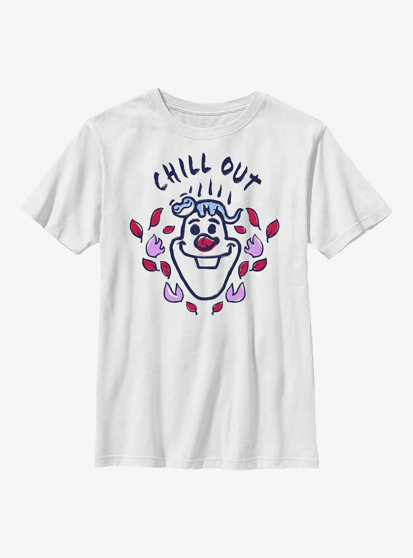 Disney Frozen 2 Olaf Chill Out Youth T-Shirt, , hi-res