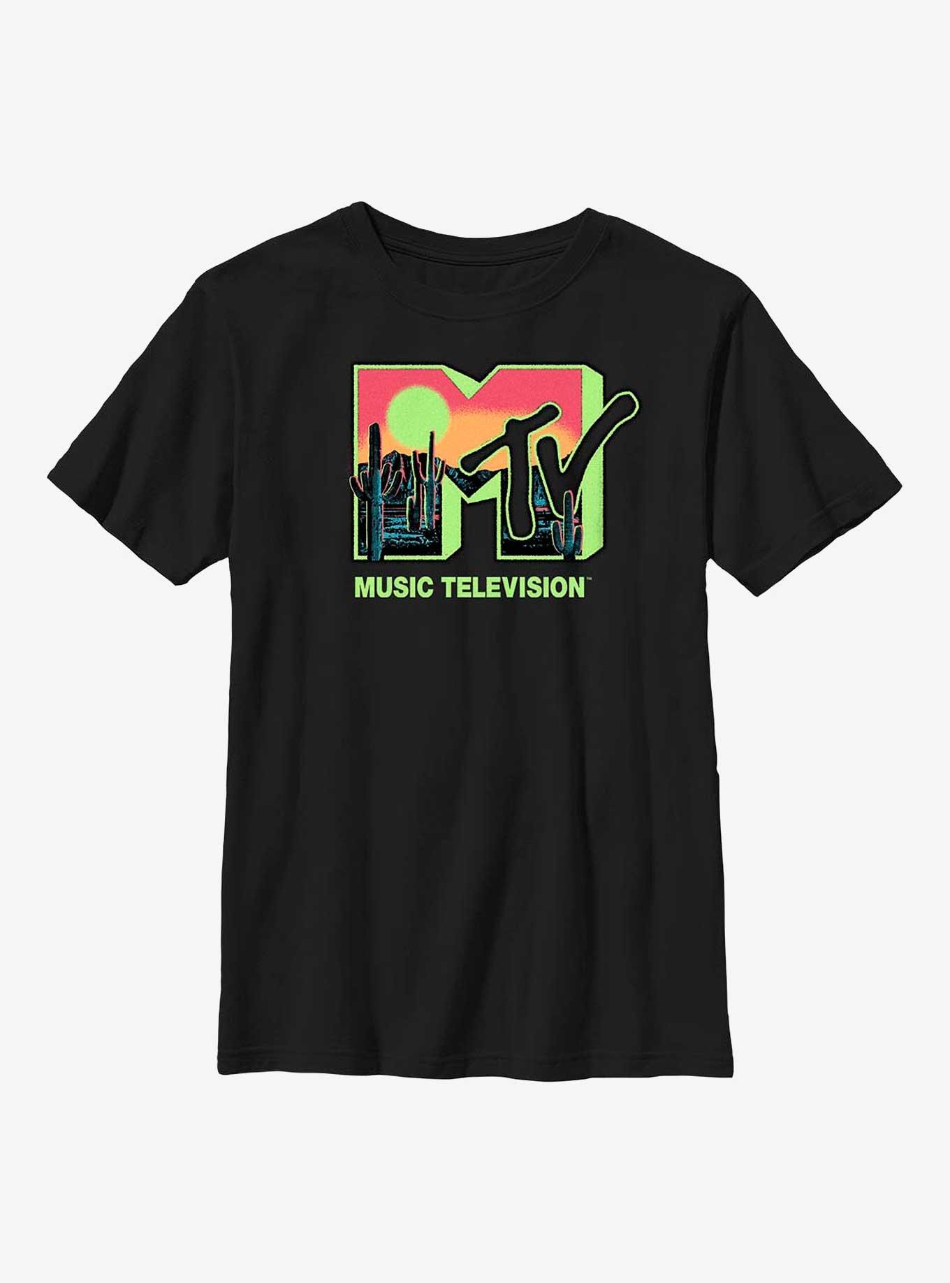 MTV Desert Logo Youth T-Shirt, , hi-res