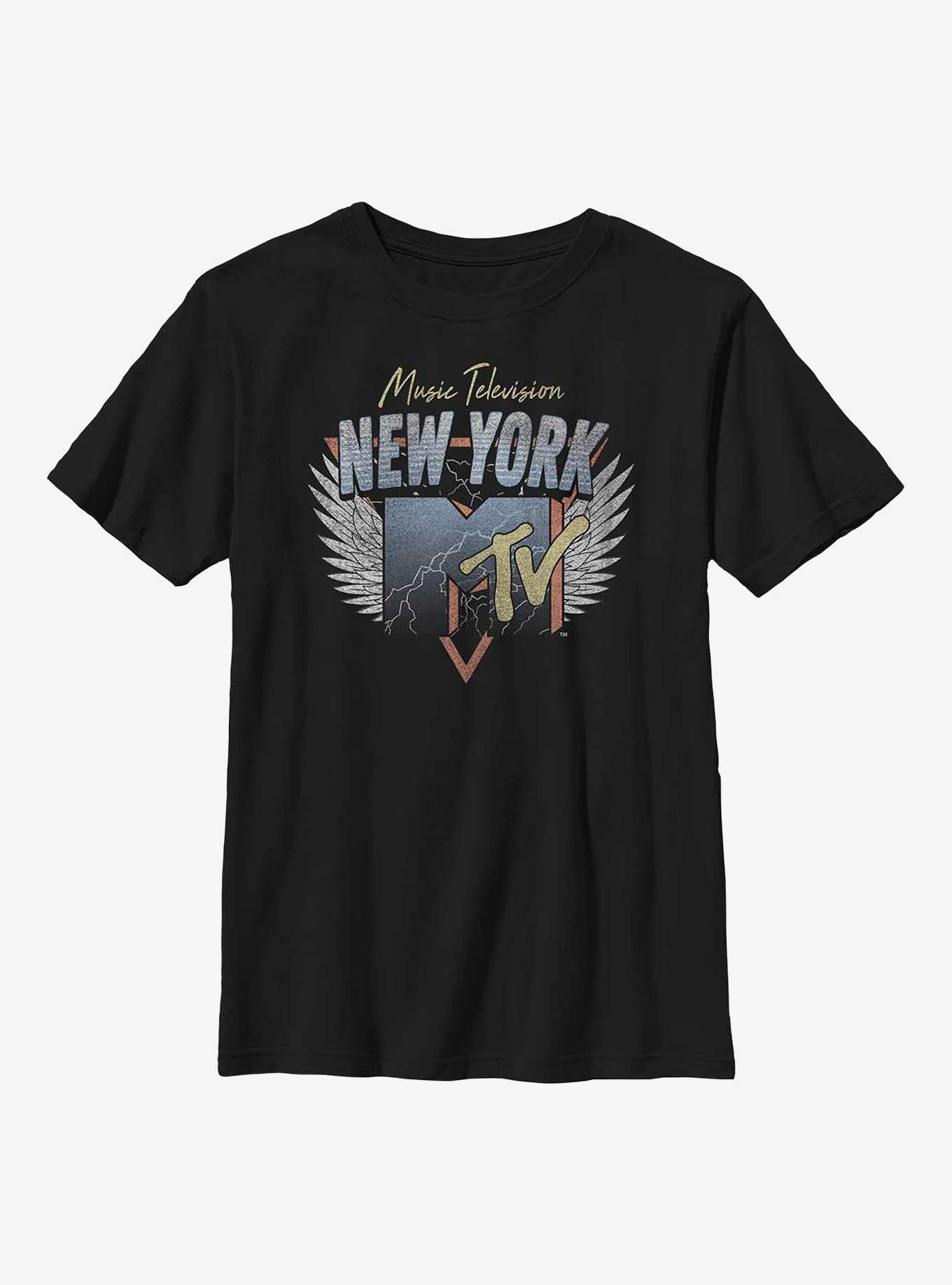 MTV Lightning Rockstar Logo Youth T-Shirt, , hi-res