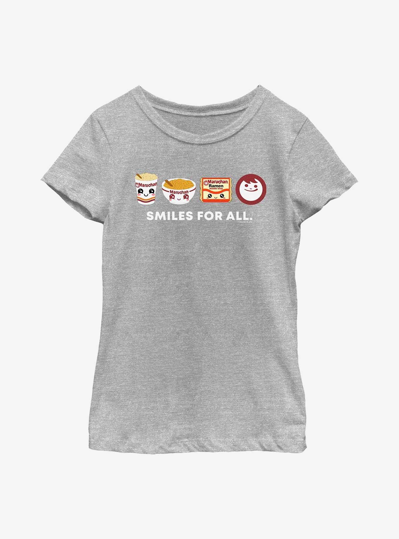 Maruchan Kawaii Icon Lineup Youth Girls T-Shirt, , hi-res