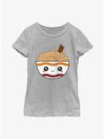 Maruchan Noodle Bowl Youth Girls T-Shirt, ATH HTR, hi-res