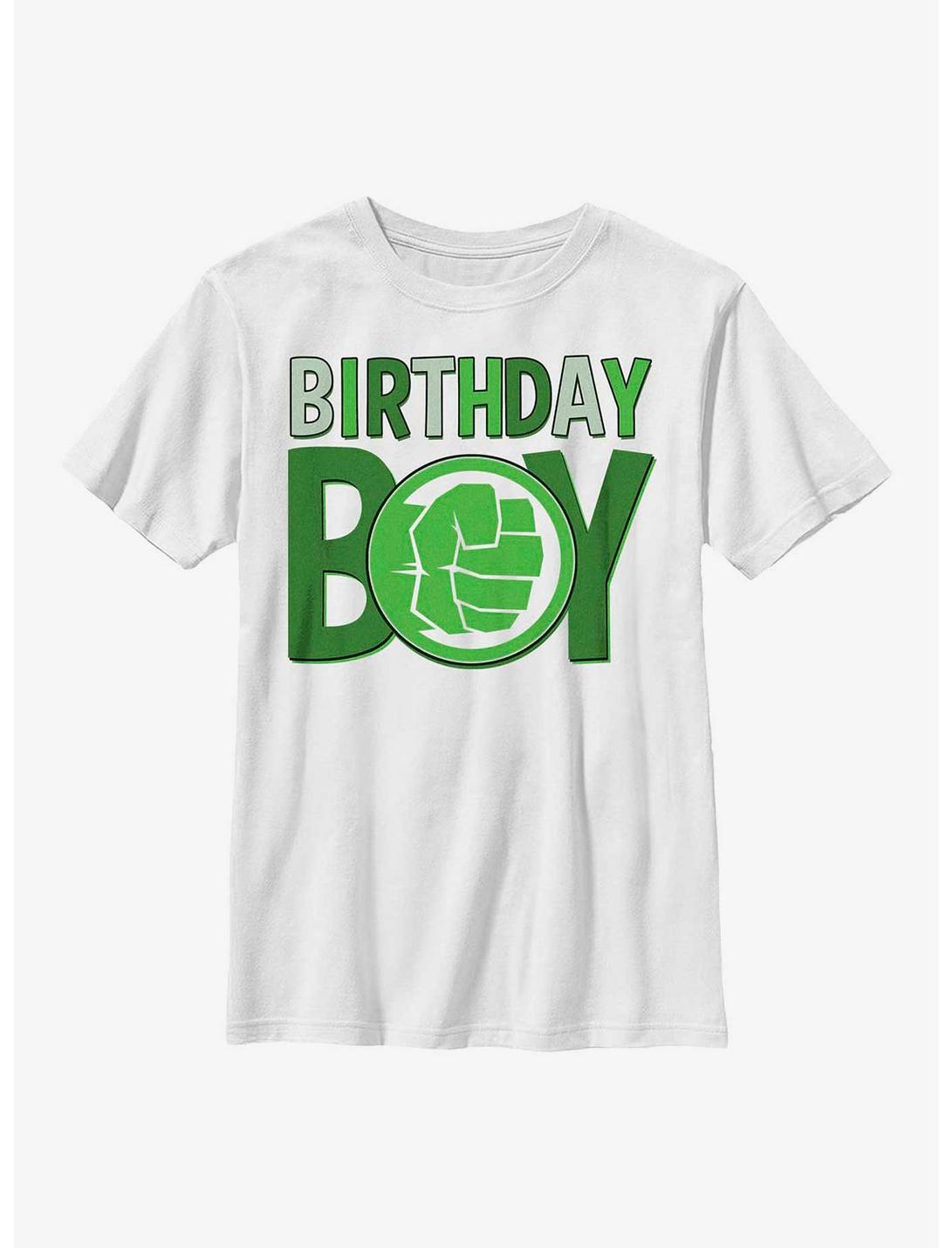 Marvel Hulk  Birthday Boy Youth T-Shirt, WHITE, hi-res