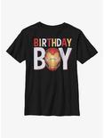 Marvel Iron Man Birthday Boy Youth T-Shirt, BLACK, hi-res