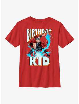 Marvel Thor Birthday Kid Youth T-Shirt, , hi-res