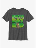 Marvel Guardians of the Galaxy Groot Birthday Kid Youth T-Shirt, CHAR HTR, hi-res