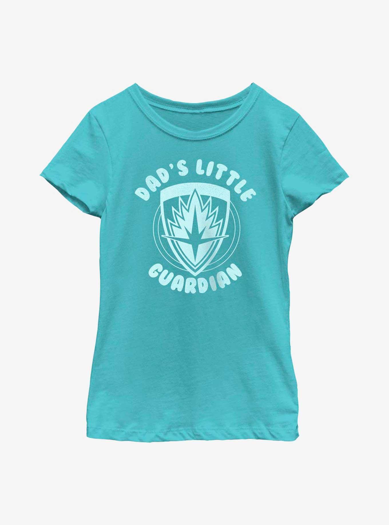 Marvel Guardians of the Galaxy Dad'S Little Guardian Youth Girls T-Shirt