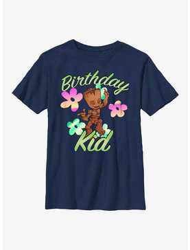 Marvel Guardians of the Galaxy Birthday Kid Groot Youth T-Shirt, , hi-res