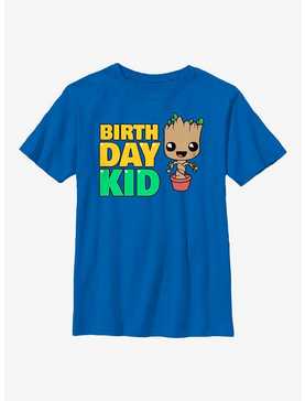 Marvel Guardians of the Galaxy Birthday Kid Baby Groot Youth T-Shirt, , hi-res