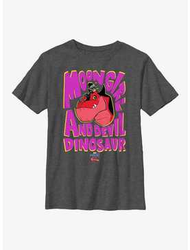 Marvel Moon Girl Devil Dinosaur Character Title Youth T-Shirt, , hi-res
