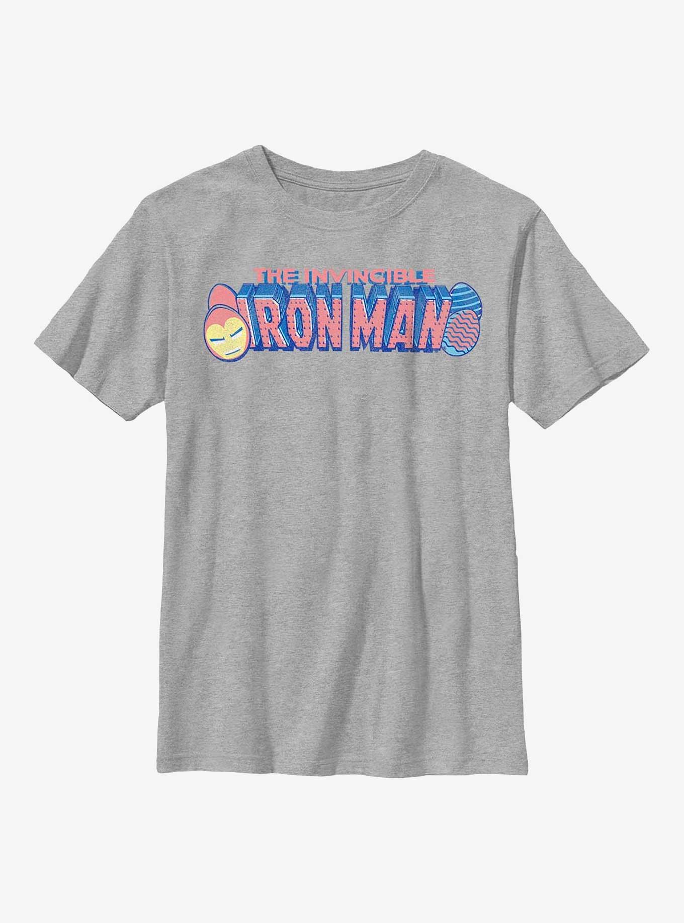 Marvel Iron Man Easter Eggs Youth T-Shirt, ATH HTR, hi-res