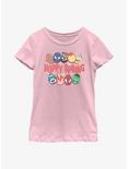 Marvel Avengers Easter Hoppy Spring Youth Girls T-Shirt, PINK, hi-res