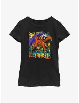 Marvel Spider Rex Colorful Jungle Youth Girls T-Shirt, , hi-res
