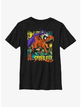 Marvel Spider Rex Colorful Jungle Youth T-Shirt, , hi-res