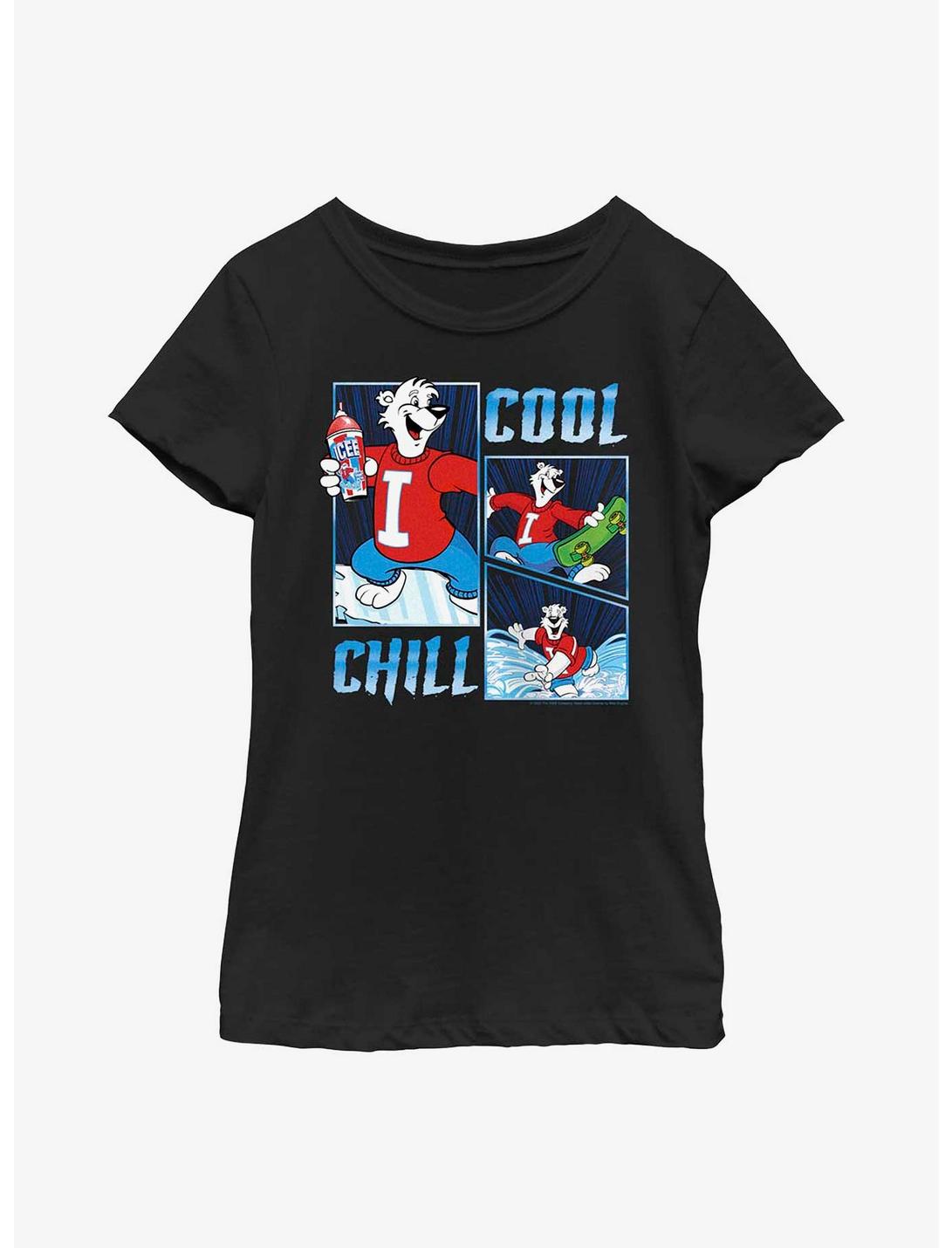 Icee Cool Street Youth Girls T-Shirt, BLACK, hi-res