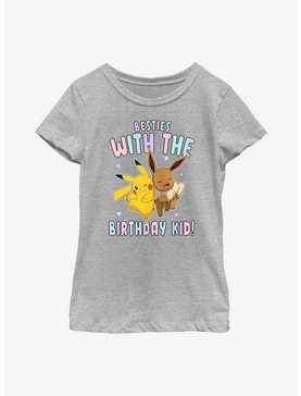 Pokemon Besties Birthday Youth Girls T-Shirt, , hi-res