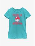 Pokemon Catch All The Fun Youth Girls T-Shirt, TAHI BLUE, hi-res