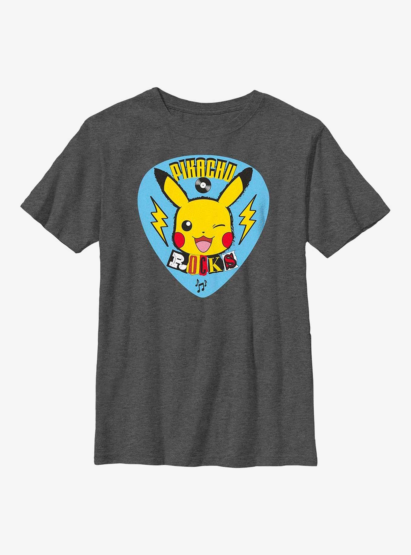 Pokemon Pikachu Rocks Youth T-Shirt, , hi-res