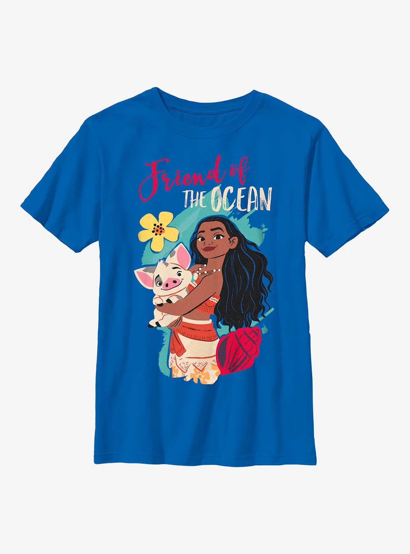 Disney Moana Friend Of The Ocean Youth T-Shirt, , hi-res