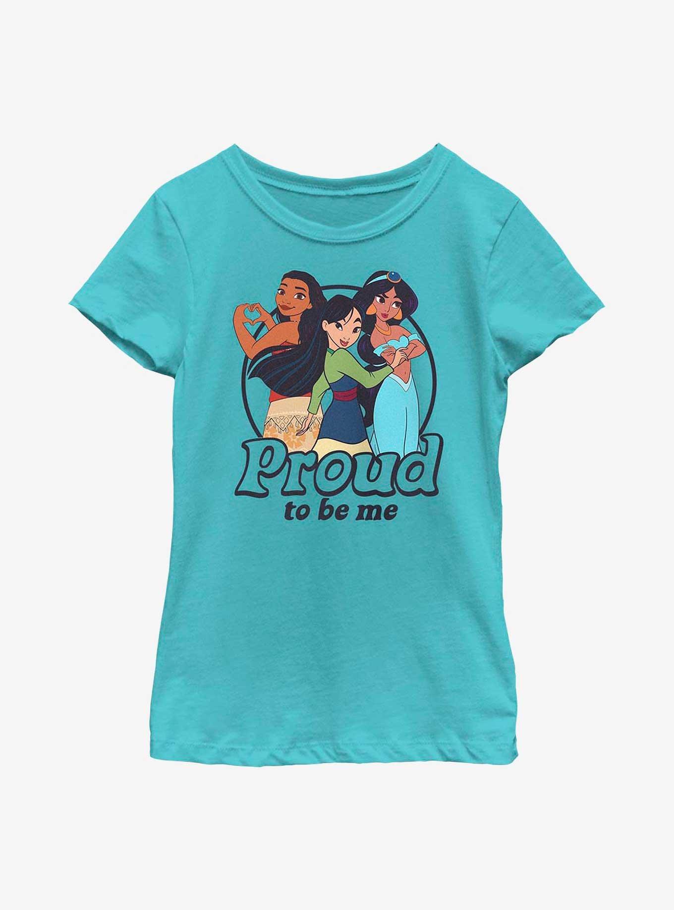 Disney Princesses Proud To Be Me Youth Girls T-Shirt, , hi-res