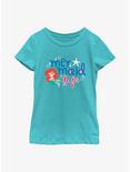 Disney The Little Mermaid Ariel Mermaid Life Youth Girls T-Shirt, TAHI BLUE, hi-res
