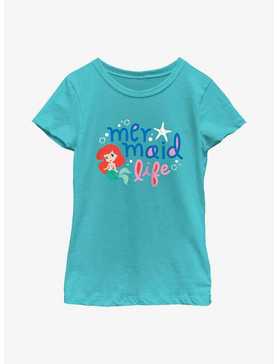 Disney The Little Mermaid Ariel Mermaid Life Youth Girls T-Shirt, , hi-res