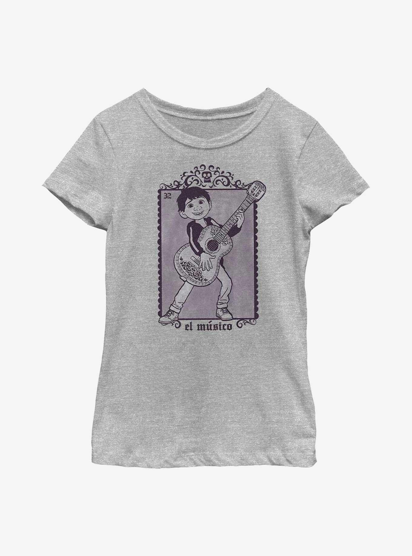 Disney Pixar Coco Miguel El Musico Youth Girls T-Shirt, , hi-res