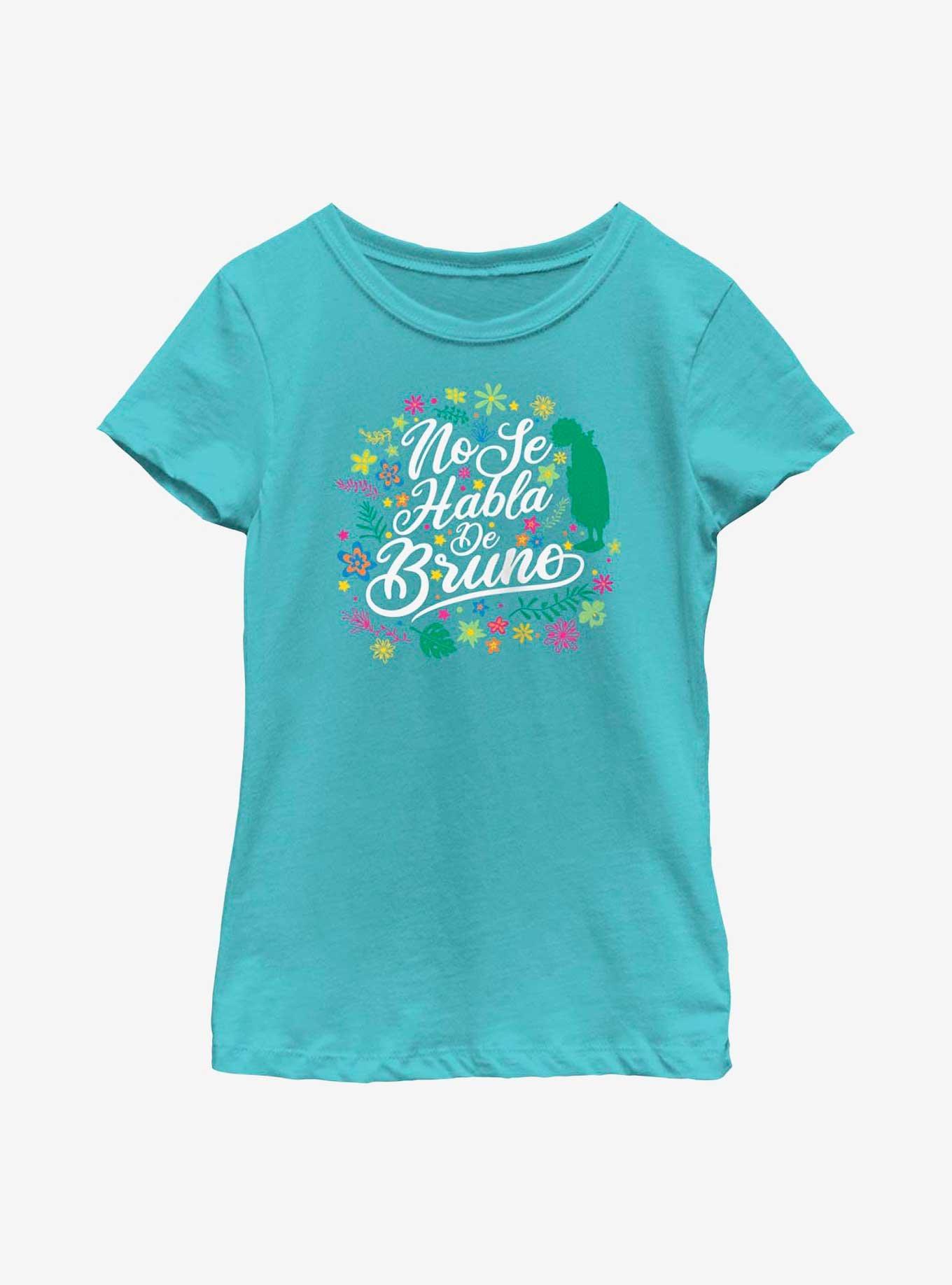 Disney Pixar Encanto No Se Habla De Bruno Floral Youth Girls T-Shirt, , hi-res