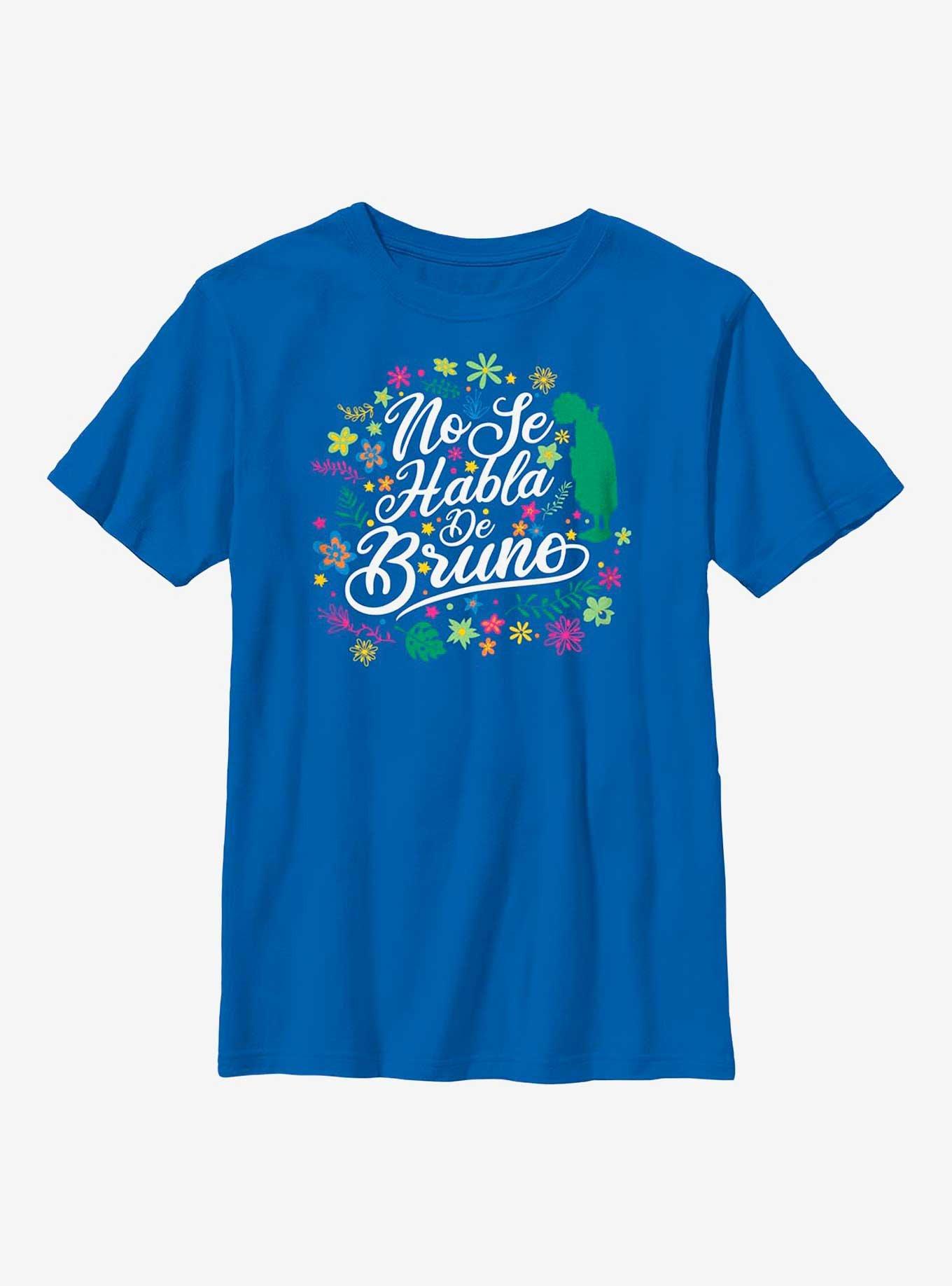 Disney Pixar Encanto No Se Habla De Bruno Floral Youth T-Shirt, , hi-res