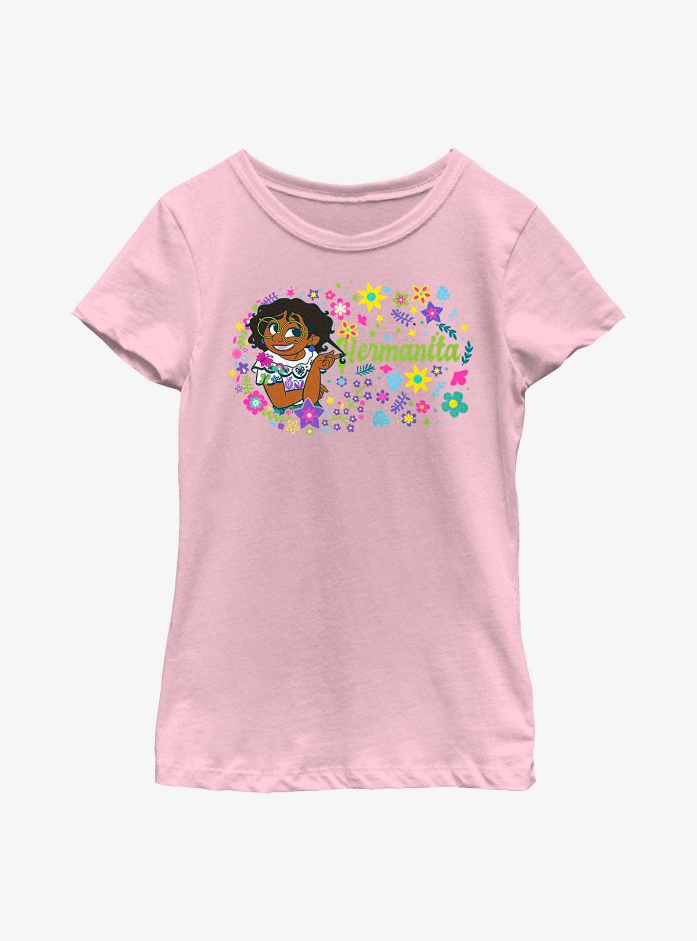 Disney Encanto Hermanita Mirabel Youth Girls T-Shirt, PINK, hi-res