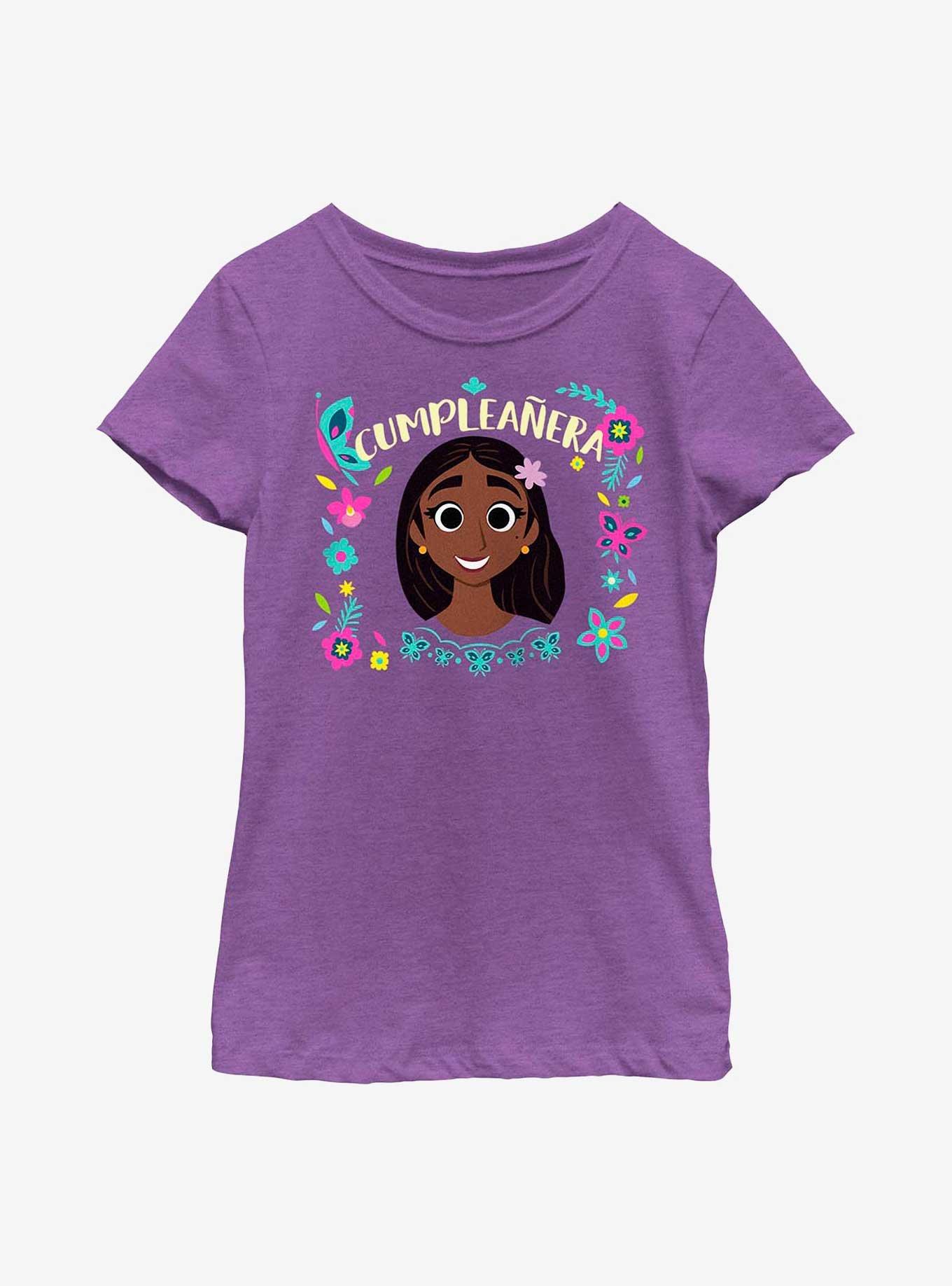 Disney Pixar Encanto Isabela Cumpleanera Youth Girls T-Shirt, , hi-res