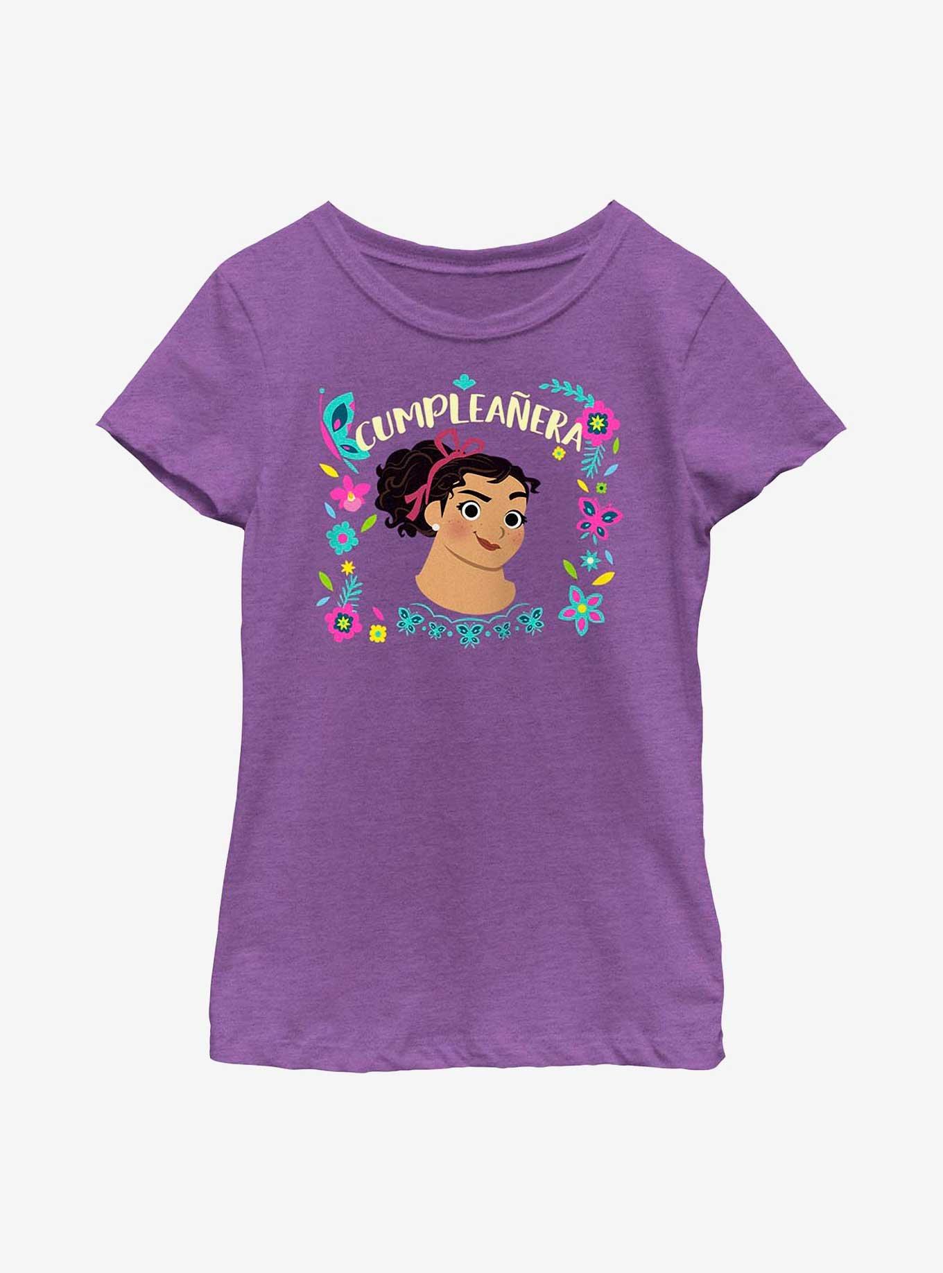 Disney Pixar Encanto Luisa Cumplenera Youth Girls T-Shirt, PURPLE BERRY, hi-res