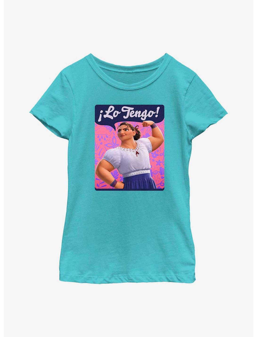 Disney Pixar Encanto Luisa Lo Tengo Youth Girls T-Shirt, TAHI BLUE, hi-res