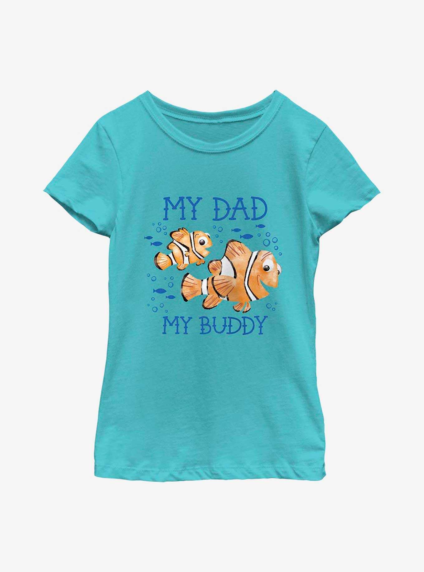 Disney Pixar Finding Nemo My Dad My Buddy Youth Girls T-Shirt, , hi-res