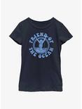 Disney Moana Friend Of The Ocean Youth Girls T-Shirt, NAVY, hi-res