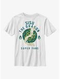 Disney Raya and the Last Dragon Sisu The Dragon Super Fans Youth T-Shirt, WHITE, hi-res