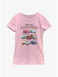 Disney Pixar Cars Cars Of Radiator Springs Youth Girls T-Shirt, PINK, hi-res