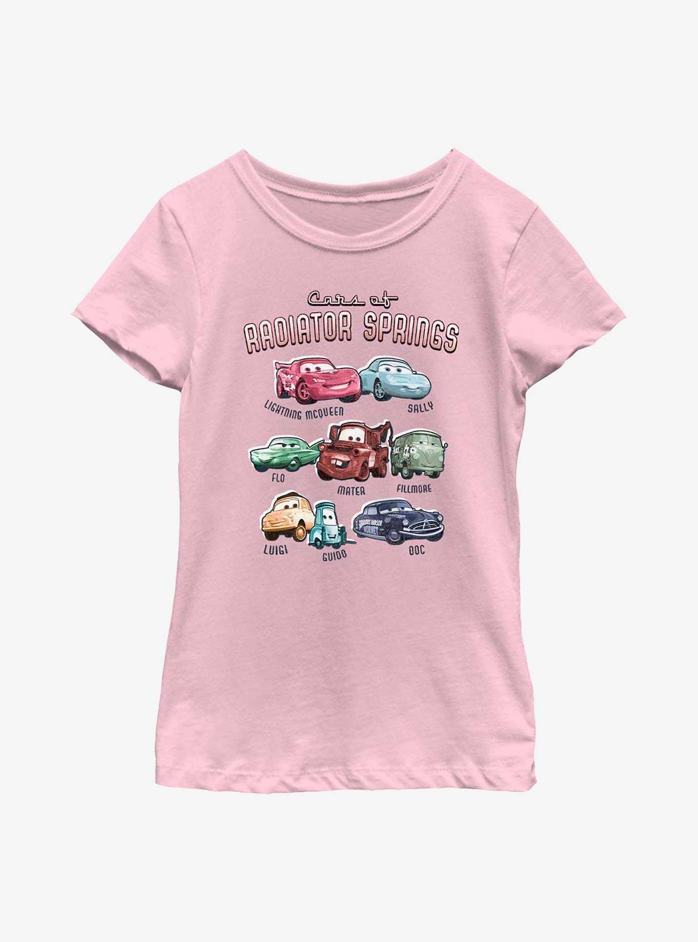 Disney Pixar Cars Cars Of Radiator Springs Youth Girls T-Shirt, , hi-res