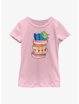 Disney Pixar Toy Story Alien Donut Stack Youth Girls T-Shirt, , hi-res