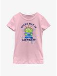 Disney Pixar Toy Story Alien Cat-Urday Youth Girls T-Shirt, PINK, hi-res