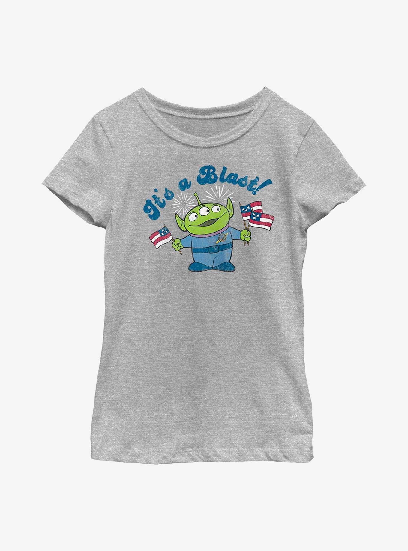 Disney Pixar Toy Story It's A Blast Youth Girls T-Shirt, ATH HTR, hi-res