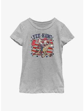 Disney Pixar Toy Story Woody And Jessie Yee Haw! Youth Girls T-Shirt, , hi-res