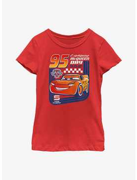Disney Pixar Cars 95 McQueen Day Youth Girls T-Shirt, , hi-res