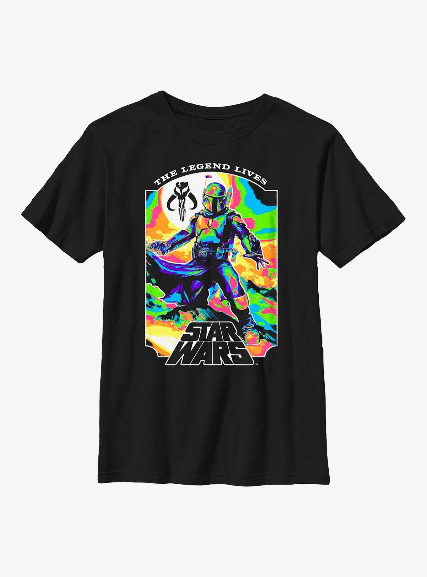 Star Wars Living Legend Youth T-Shirt, BLACK, hi-res