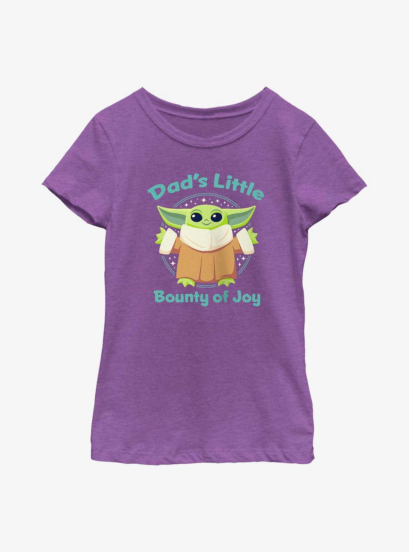Star Wars The Mandalorian Father's Day Grogu Bounty of Joy Youth Girls T-Shirt, , hi-res