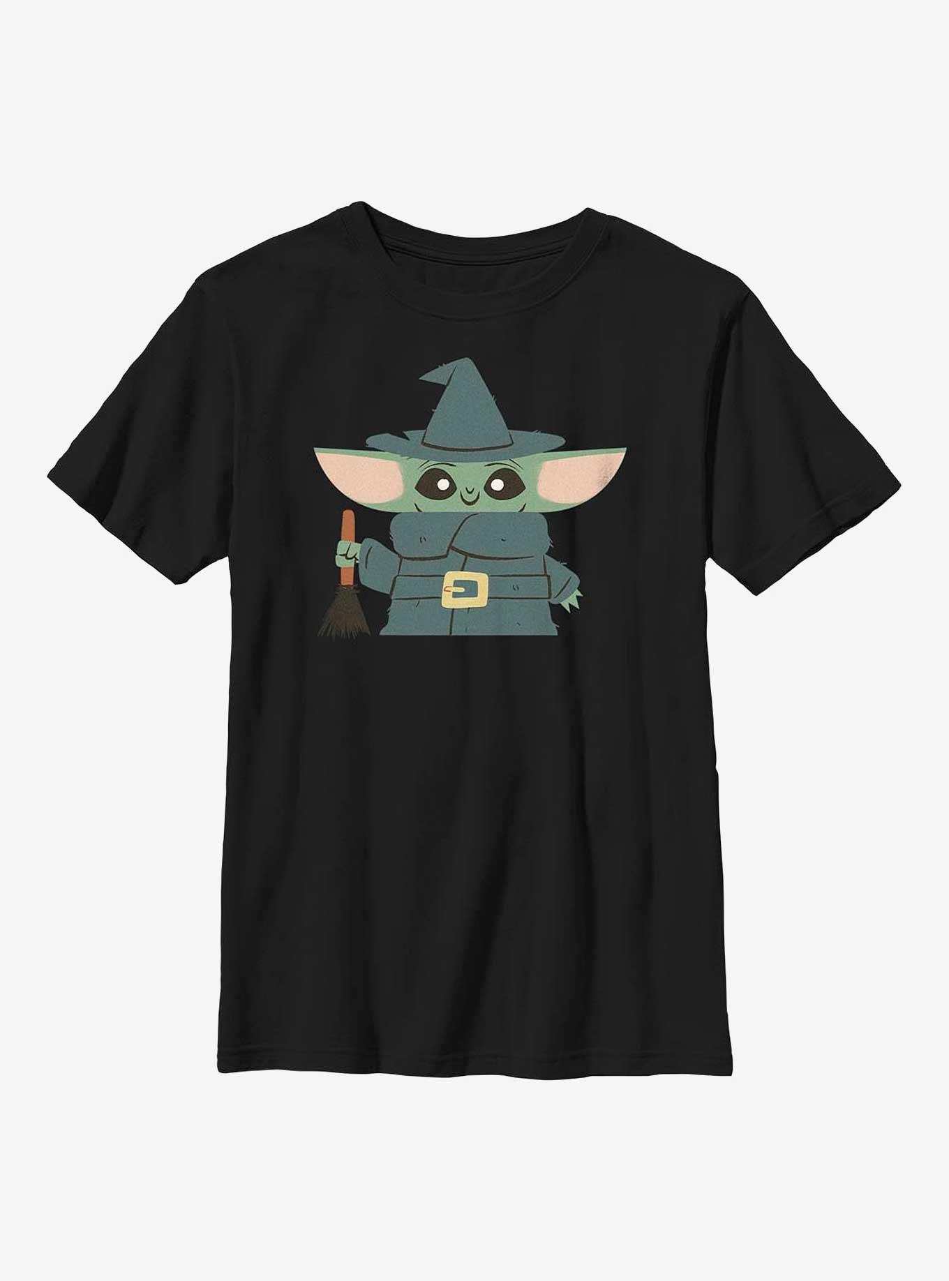 Star Wars The Mandalorian Witch Child Youth T-Shirt, , hi-res